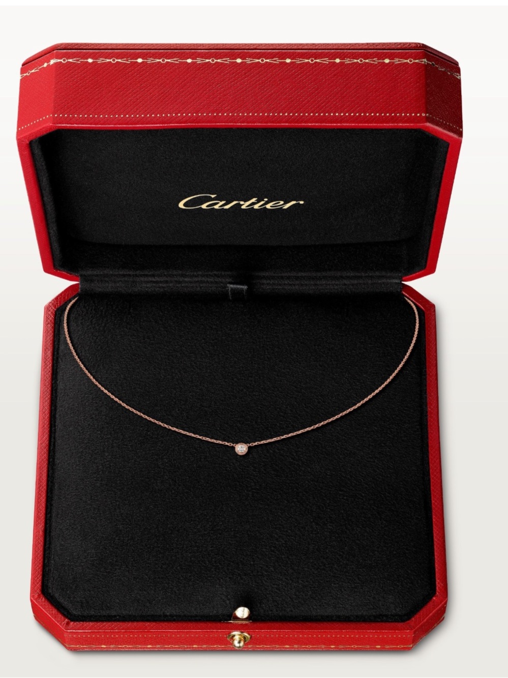 CARTIER D'AMOUR PENDANT, DIAMOND, MINI MODEL